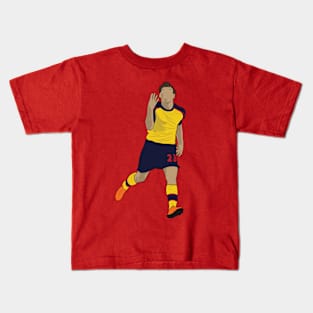 Andrey Arshavin Four Goals 00s Football Minimalist Soccer Kids T-Shirt